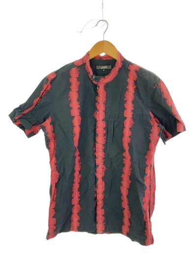 商品画像：半袖シャツ/48/コットン/BLK/総柄 1