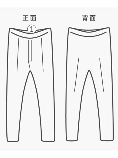 商品画像：スラックスパンツ/M/ウール/GRY/無地/HP-02015M 7