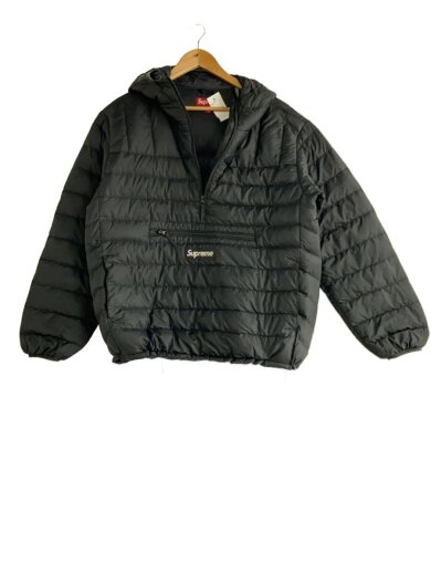 商品画像：ダウンジャケット/M/ポリエステル/BLK/MICRO DOWN HALF ZIP HOODED PULLOVER// 1
