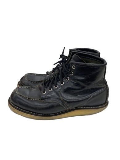 商品画像：レースアップブーツ/US9.5/BLK/レザー/8179// 1