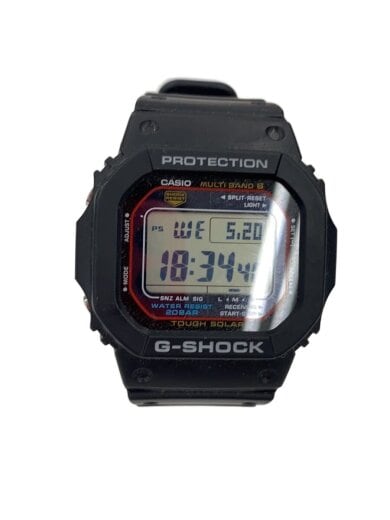 商品画像：ソーラー腕時計_G-SHOCK/デジタル/ラバー/BLK/BLK// 1