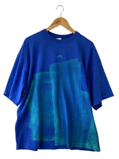 商品画像：Tシャツ/S/コットン/BLU/ACWMTS065EX// 1