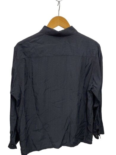 商品画像：FRONT 11201/長袖シャツ/S/レーヨン/BLK/ドット 2