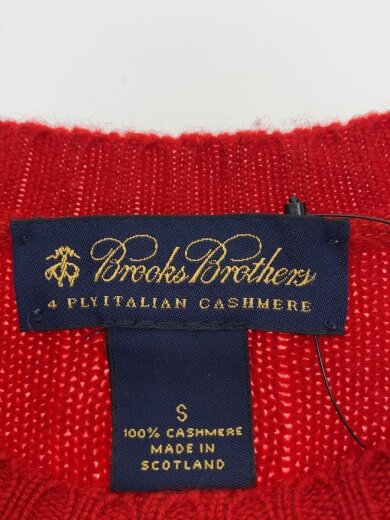 商品画像：アランケーブルニット/ニット・セーター(厚手)/S/カシミア/RED 3