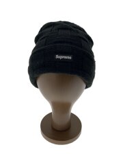 19AW/Basket Weave Beanie/--/アクリル/BLK/メンズ