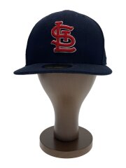 59FIFTY/セントルイス・カージナルス/キャップ/7 1/8/ポリエステル/NVY/無地/メンズ