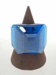 GLACIER CRYSTAL RING/リング/--/14号/スワロフスキー/BLU/レディース