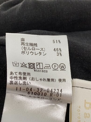 商品画像：ワイドパンツ/34/リネン/GRY/11-04-32-04234// 6