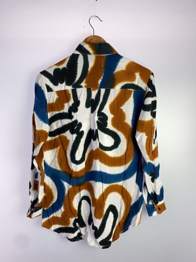 商品画像：長袖シャツ/--/レーヨン/マルチカラー/総柄 2