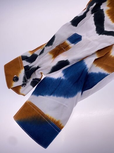 商品画像：長袖シャツ/--/レーヨン/マルチカラー/総柄 5