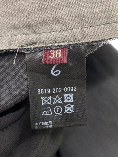 商品画像：ショートパンツ/38/ウール/GRY/8619-202-0092 4