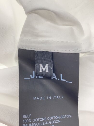 商品画像：長袖シャツ/M/コットン/WHT/無地 4