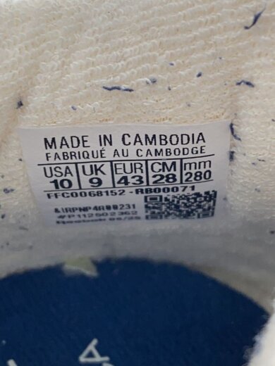 商品画像：ローカットスニーカー/US10/WHT/RB00071 6