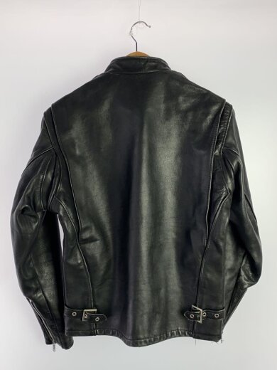商品画像：641/シングルライダースジャケット/36/レザー/BLK 2