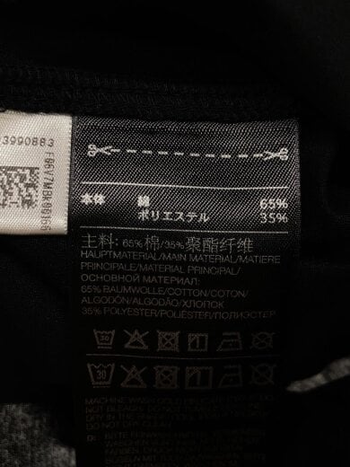 商品画像：カットソー/XS/コットン/BLK/FN3543// 4