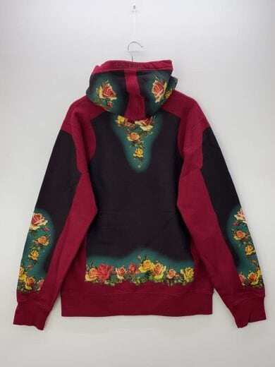 商品画像：19SS/Floral Print Hooded Sweatshirt/パーカー/XL/コットン/BLK 2