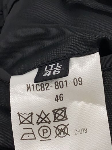 商品画像：コート/46/ウール/BLK/M1C82-801-09 4