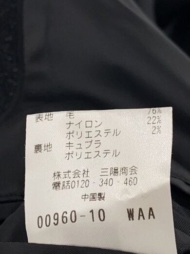 商品画像：コート/46/ウール/BLK/M1C82-801-09 5