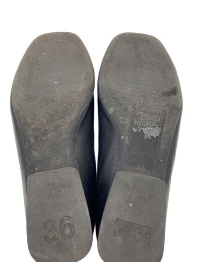 商品画像：フラットパンプス/36/BLK/レザー 4