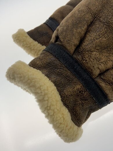 商品画像：レザージャケット・ブルゾン/M/羊革/BRW/無地 4