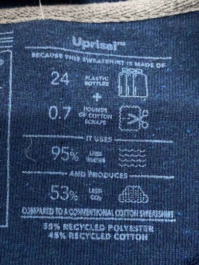 商品画像：スウェット/M/ポリエステル/NVY/STY37554FA22 4