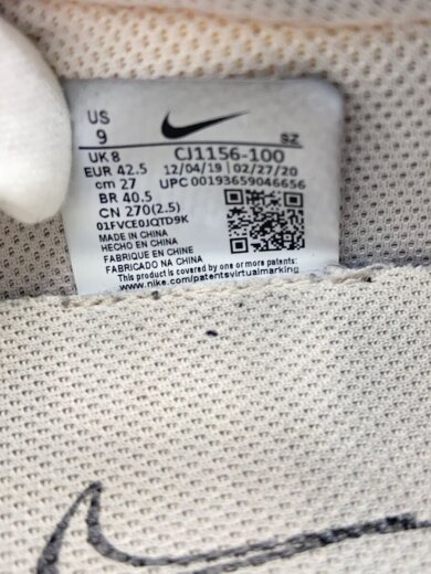 商品画像：ローカットスニーカー/27cm/WHT/CJ1156-100 5