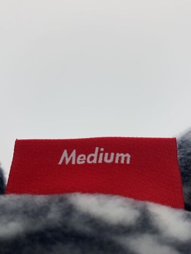 商品画像：フリースジャケット/M/ポリエステル/BLK/総柄 4