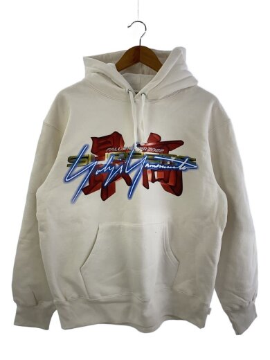 商品画像：22AW/×YOHJI YAMAMOTO/TEKKEN Hooded Sweatshirt/M/コットン/WHT 1