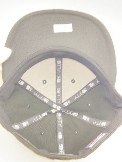 商品画像：キャップ/7 3/8/ポリエステル/BLK/メンズ 4