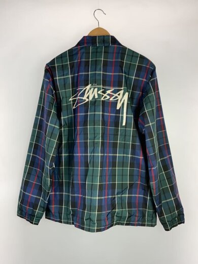 商品画像：ジャケット/M/ポリエステル/GRN/チェック 2