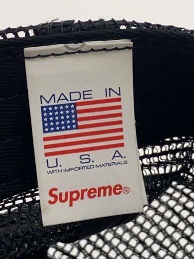 商品画像：Pin Up Mesh Black 5-Panel Cap/FREE/ポリエステル/BLK/メンズ 5