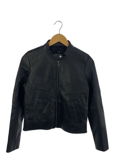 商品画像：レザージャケット・ブルゾン/S/レザー/BLK/10-3160410-050-902 1