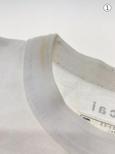 商品画像：Tシャツ/2/コットン/WHT/23-0585S 6