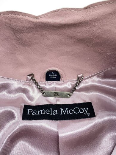 商品画像：レザージャケット・ブルゾン/L/レザー/PNK 3