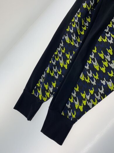 商品画像：スウェット/38/ナイロン/BLK/総柄/522342704001-01 5