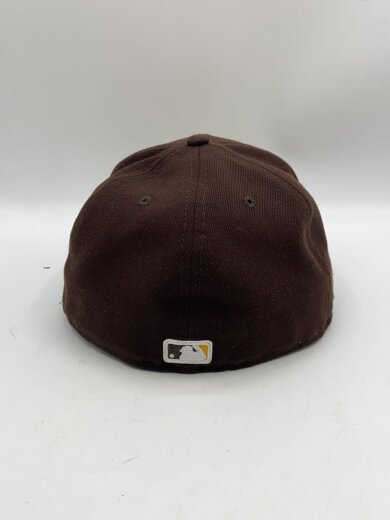 商品画像：キャップ/7 5/8/ポリエステル/BRW/メンズ 3