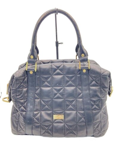 商品画像：ハンドバッグ/レザー/BLK 1