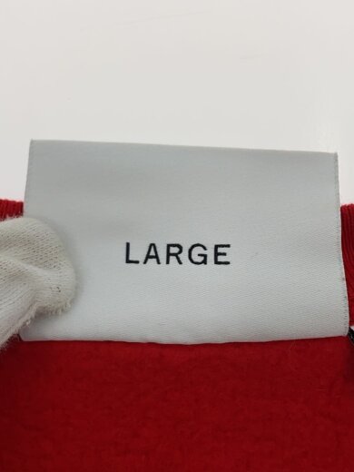 商品画像：スウェット/L/コットン/RED 4