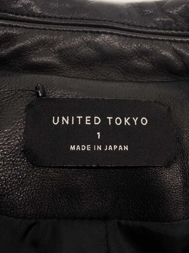 商品画像：レザージャケット・ブルゾン/1/牛革/BLK 3