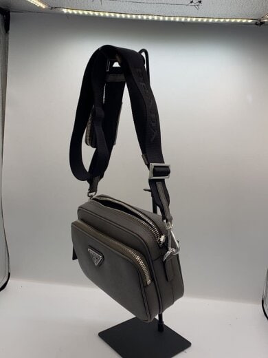 商品画像：ショルダーバッグ/レザー/GRY/2VH170// 2