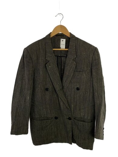 商品画像：80s/テーラードジャケット/M/コットン/GRY 1