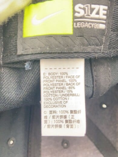 商品画像：キャップ/--/ポリエステル/BLK/メンズ/729316-010 6