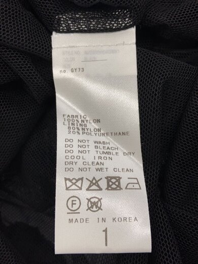 商品画像：ノースリーブワンピース/1/ナイロン/BLK/25-040-410-0004-1-0 4