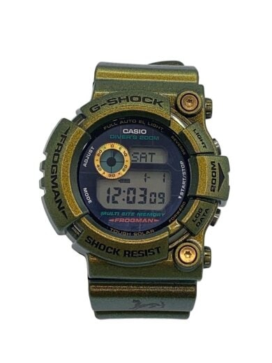 商品画像：ソーラー腕時計/デジタル/--/BLK/GRN/gw-200 1