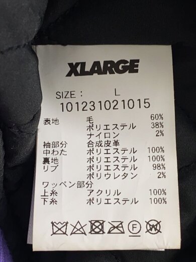 商品画像：スタジャン/L/ウール/BLK/101231021015// 4