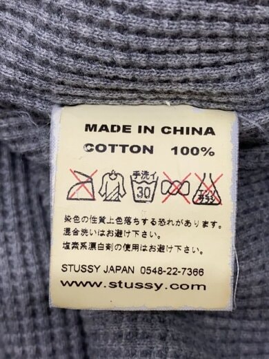 商品画像：90s/ジップパーカー/M/コットン/GRY/紺タグ/// 4