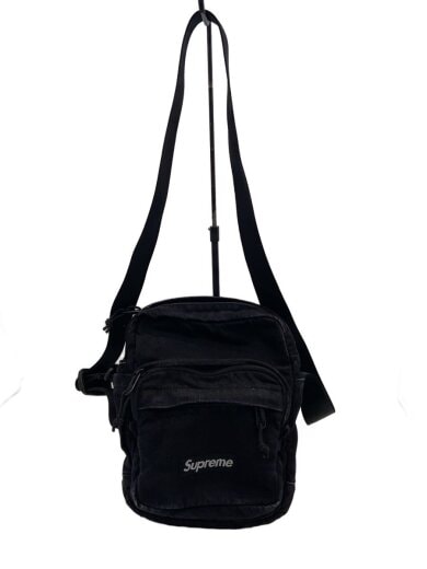 商品画像：25FW/ショルダーバッグ/コットン/BLK 1