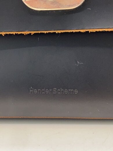 商品画像：ASSEMBER HAND BAG/ショルダーバッグ/レザー/BLK 5