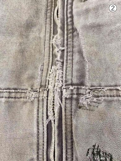 商品画像：ジャケット/XL/コットン/GRY/102359-001 6