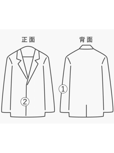 商品画像：ジャケット/XL/コットン/GRY/102359-001 7